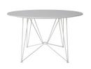 The Ring Table Indoor, Blanc laminé