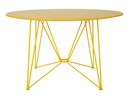 The Ring Table Indoor, Laminé Jaune citron