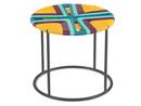 Table d'appoint Acapulco Outdoor, Couleurs Mexique No. 3 / noir