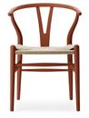 Chaise CH24 Wishbone Chair Soft Colours, Soft Terracotta