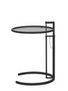 Adjustable Table E 1027 Black Version, Verre Parsol gris