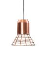 Bell Light, Cuivre , Cage plaquée cuivre, H 16 x ø 29 cm