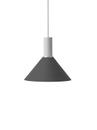 Collect Lighting, Bas, Gris clair, Cone, Black