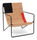 Lounge Chair Desert, Black / block