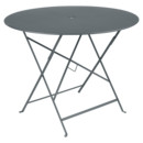 Table pliante Bistro ronde, H 74 x Ø 96 cm, Gris orage