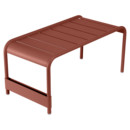 Banc / Grand table basse Luxembourg , Ocre rouge