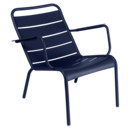 Fauteuil bas Luxembourg , Bleu abysse