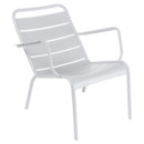 Fauteuil bas Luxembourg , Blanc coton