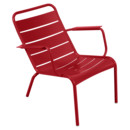 Fauteuil bas Luxembourg , Coquelicot