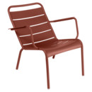 Fauteuil bas Luxembourg , Ocre rouge