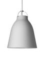 Suspension Caravaggio mat, P3 (Ø 40 cm), Gris clair