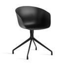 Chaise About A Chair AAC 20, Black 2.0, Aluminium thermolaqué noir 