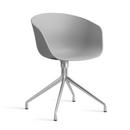 Chaise About A Chair AAC 20, Concrete grey 2.0, Aluminium poli