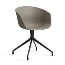 Chaise About A Chair AAC 20, Khaki 2.0, Aluminium thermolaqué noir 