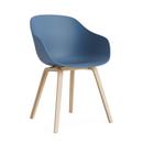 Chaise About A Chair AAC 222, Chêne savonné, Azure blue 2.0