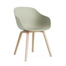 Chaise About A Chair AAC 222, Chêne savonné, Pastel green 2.0