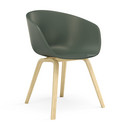 About A Chair AAC 22, Dusty green, Chêne savonné