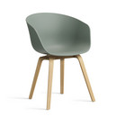 About A Chair AAC 22, Fall green 2.0, Chêne laqué