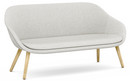 About A Lounge Sofa for Comwell, Divina Melange 120 - gris clair, Chêne laqué