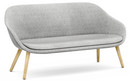 About A Lounge Sofa for Comwell, Hallingdal - gris clair, Chêne laqué