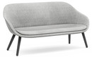 About A Lounge Sofa for Comwell, Hallingdal - gris clair, Chêne laqué noir
