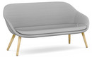 About A Lounge Sofa for Comwell, Steelcut Trio - gris clair, Chêne laqué