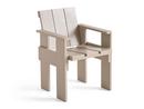 Chaise Crate Dining , Pin laqué london fog