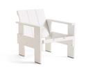 Chaise Crate Lounge Chair, Pin laqué blanc