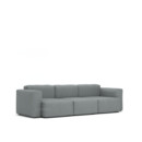 Mags Soft Sofa Combinaison 1, 3 places, Hallingdal - gris clair