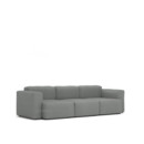 Mags Soft Sofa Combinaison 1, 3 places, Steelcut Trio - gris clair