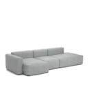 Mags Soft Sofa Combinaison 4, Accotoir à gauche, Hallingdal - gris chaud