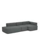 Mags Soft Sofa Combinaison 4, Accotoir à droite, Steelcut Trio - gris foncé