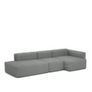 Mags Soft Sofa Combinaison 4, Accotoir à droite, Steelcut Trio - gris clair