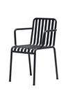 Palissade Chair, Anthracite, Avec accotoirs