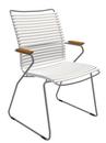 Chaise Click Tall, Muted White