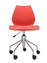 Maui Swivel Chair, Sans accoudoirs, Violet rouge