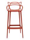 Chaise de bar Masters, Rouille-orange, Version bar: 75 cm