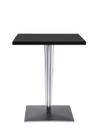 Table d'appoint top top, Rectangulaire H 72 x l 60 x L 60 cm, Stratifié, Noir