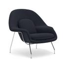 Womb chair, Grand (H 92cm / l 106cm / P 94cm), Tissu Curly - Bleu
