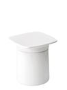 Table d'appoint Degree, Blanc, Blanc