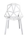 Chair_One, Laqué blanc mat, Blanc mat (5110)