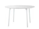 Table First, Ø 120 cm, Blanc