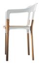 Steelwood Chair, Blanc