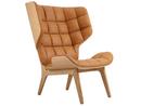 Mammoth Wing Chair, Cuir Dunes cognac