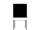 Table Seiltänzer, 75 x 90 x 90 cm, Linoleum noir, Noir