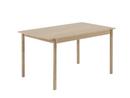 Linear Wood Table, L 140 x L 85 cm