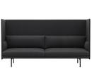 Outline Highback Sofa, 3 places, Tissu Remix 163 - Gris