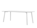 Table à manger Meyer color , 200 x 92 cm, Frêne blanc