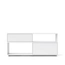 Flow Q Sideboard, 160 cm, 73,9 cm (1 tiroir et 1 porte abattante), Blanc