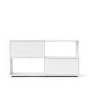 Flow Q Sideboard, 160 cm, 86,4 cm (2 portes abattantes), Blanc